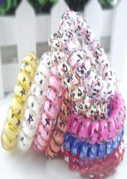 100pcs random color leopard star hair rings telephone wire cord hair tie girls elastic hair band ring rope bracelet s4670214, Golden;silver
100pcs random color leopard star hair rings telephone wire cord hair tie girls elastic hair band ring rope bracelet s4670214, Golden;silver