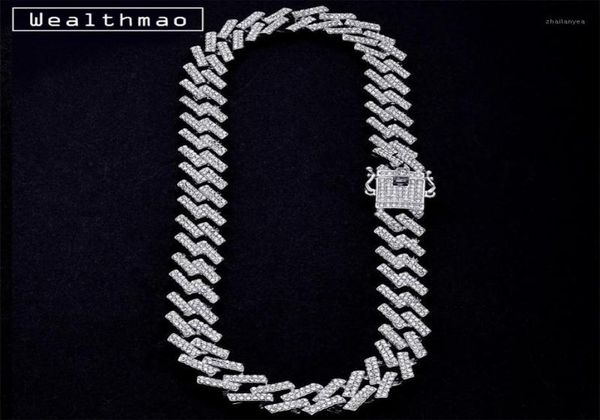 15mm iced out prong miami curb cuban link chains necklaces ctystal full rhinestones hip hop jewelry necklace for mens chain11090757, Silver
15mm iced out prong miami curb cuban link chains necklaces ctystal full rhinestones hip hop jewelry necklace for mens chain11090757, Silver