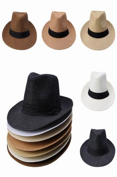 men women straw wide brim hats jazz caps belt decorative summer beach hats sun fedora caps dup16367233, Blue;gray
men women straw wide brim hats jazz caps belt decorative summer beach hats sun fedora caps dup16367233, Blue;gray
