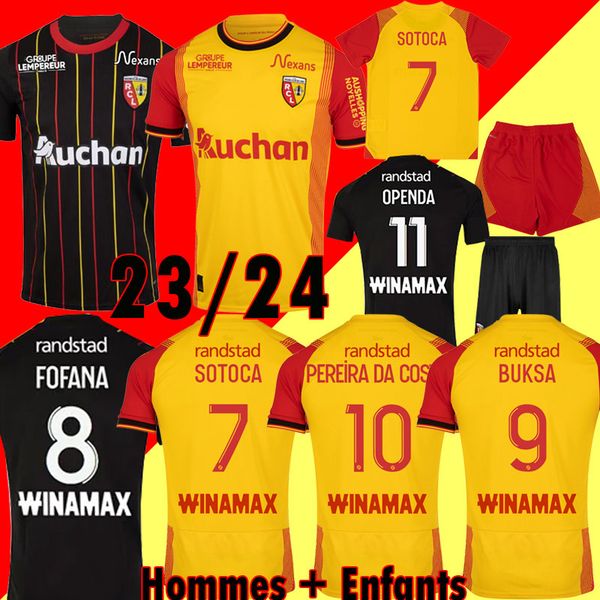 23 24 maillot rc lens soccer jerseys saint barbe special kakuta openda sotoca fofana said fortes thomasson football shirts 2023 2024, Black;yellow
23 24 maillot rc lens soccer jerseys saint barbe special kakuta openda sotoca fofana said fortes thomasson football shirts 2023 2024, Black;yellow