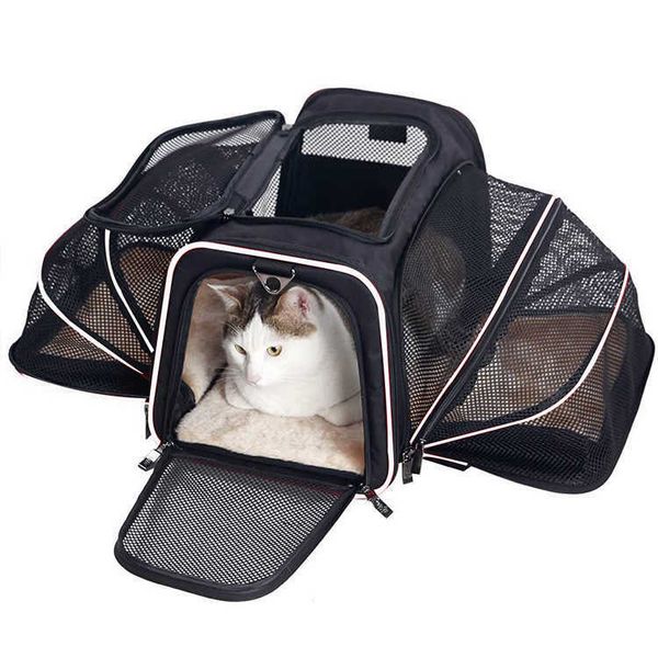 cat bag large capacity portable portable pet bag breathable space dog bag cat backpack aviation box 230615, Black;red
cat bag large capacity portable portable pet bag breathable space dog bag cat backpack aviation box 230615, Black;red