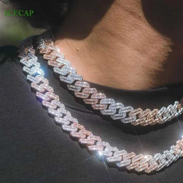 luxury 925 sterling silver 2 tone baguette cut d vvs moissanite diamond cuban chain hip hop necklace for men women
luxury 925 sterling silver 2 tone baguette cut d vvs moissanite diamond cuban chain hip hop necklace for men women