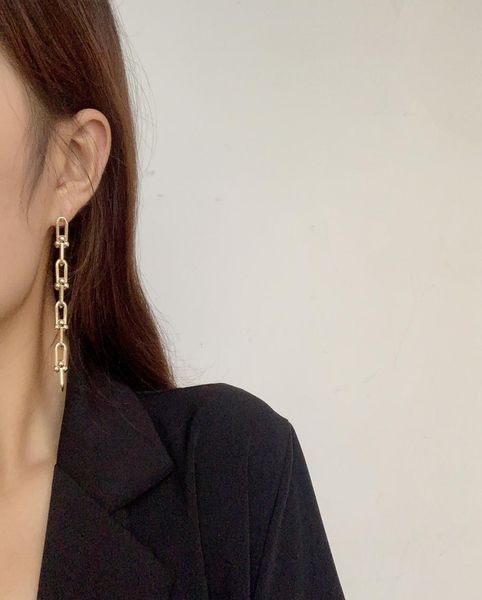 2020 hiphop metal link chain long earrings for women punk jewelry vintage stud earring female tassel brincos rock party bijoux3811585, Golden;silver
2020 hiphop metal link chain long earrings for women punk jewelry vintage stud earring female tassel brincos rock party bijoux3811585, Golden;silver