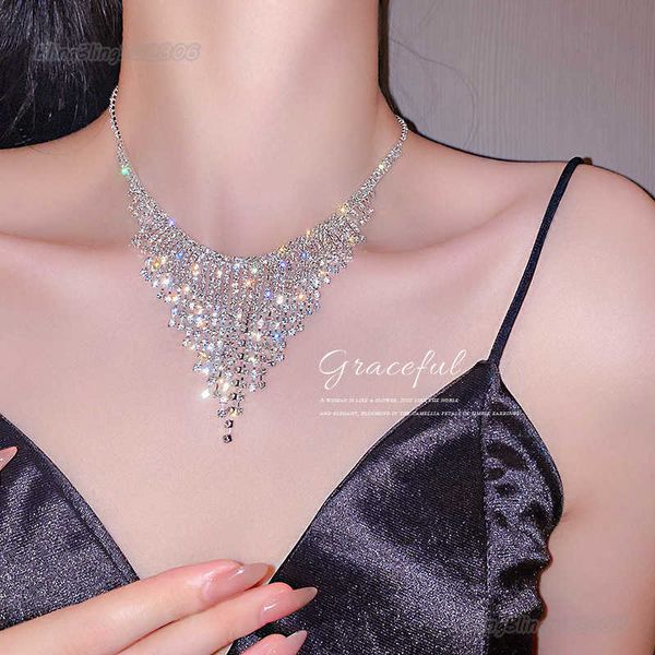 fashion exaggeration personality fashion necklace new style with diamond tassel necklace in spring necklaces for women sterling silver jewel
fashion exaggeration personality fashion necklace new style with diamond tassel necklace in spring necklaces for women sterling silver jewel