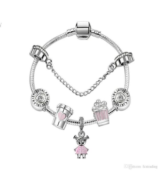 1721cm charm beads bracelets sweet cute girl pendant 925 silver bracelet diy jewelry as a gift4686698, Golden;silver
1721cm charm beads bracelets sweet cute girl pendant 925 silver bracelet diy jewelry as a gift4686698, Golden;silver