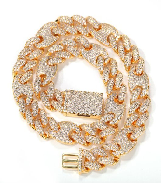 16mm mens hip hop iced out cubic zirconia coffee bean cuban link chain choker necklace bracelet full diamond rapper chains jewelry1306121, Silver
16mm mens hip hop iced out cubic zirconia coffee bean cuban link chain choker necklace bracelet full diamond rapper chains jewelry1306121, Silver