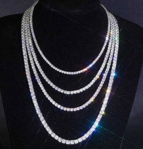 sparking gold plated tennis chain charm necklace jewelry iced out vvs moissanite diamond tennis link chain necklace men, Silver
sparking gold plated tennis chain charm necklace jewelry iced out vvs moissanite diamond tennis link chain necklace men, Silver