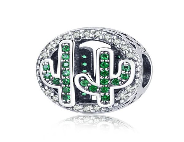 pave setting cactus chunk charm diy beads fit european bracelet solid 925 sterling silver fine jewelry8736981, Bronze;silver
pave setting cactus chunk charm diy beads fit european bracelet solid 925 sterling silver fine jewelry8736981, Bronze;silver