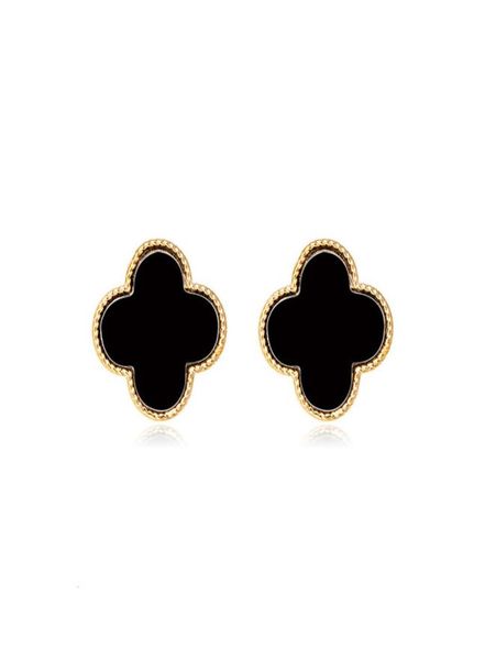 925 silver needle love korean personalized clover earrings women039s fashion simple five pointed star small earrings trend3275102, Black
925 silver needle love korean personalized clover earrings women039s fashion simple five pointed star small earrings trend3275102, Black