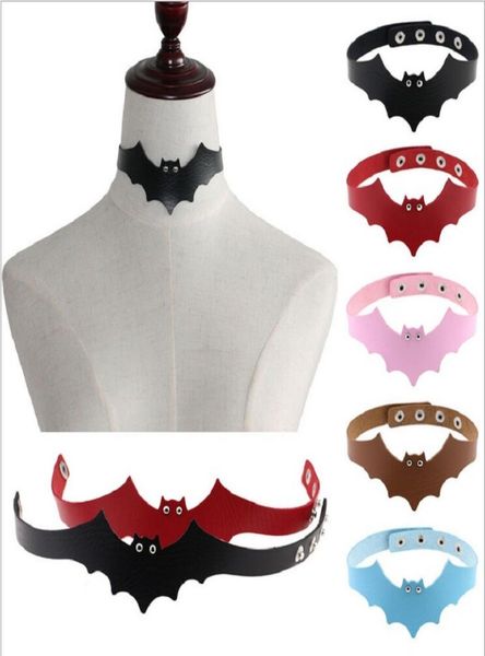 new fashion harajuku handmade pu leather bat harness necklace rock collar punk goth choker necklace torques chocker gift7460490, Golden;silver
new fashion harajuku handmade pu leather bat harness necklace rock collar punk goth choker necklace torques chocker gift7460490, Golden;silver
