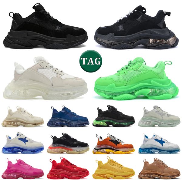 designer triple s sneakers casual shoes men women platform clear sole black white grey red blue neon green beige pink yellow mens trainers s, White;red
designer triple s sneakers casual shoes men women platform clear sole black white grey red blue neon green beige pink yellow mens trainers s, White;red