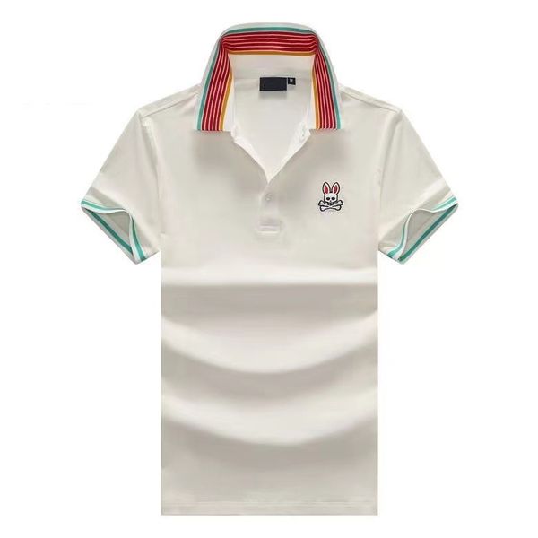 men's skeleton rabbit psycho bunny polo shirt flocked print cartoon embroidery short sleeve fashion brand leisure men and women's, White;black
men's skeleton rabbit psycho bunny polo shirt flocked print cartoon embroidery short sleeve fashion brand leisure men and women's, White;black