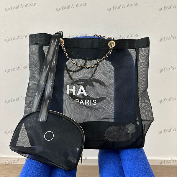designer women shoulder bag mesh bag transparent hollowed-out print female bag matelasse chain handbag large capacity shopping bag travel ba
designer women shoulder bag mesh bag transparent hollowed-out print female bag matelasse chain handbag large capacity shopping bag travel ba