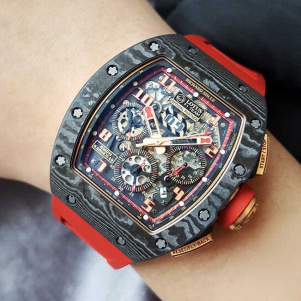 automatic mechanical watches sport wristwatches new luxury wrist watches richardmille rm011 lotus team men's 50 * 40mm men's watch
automatic mechanical watches sport wristwatches new luxury wrist watches richardmille rm011 lotus team men's 50 * 40mm men's watch