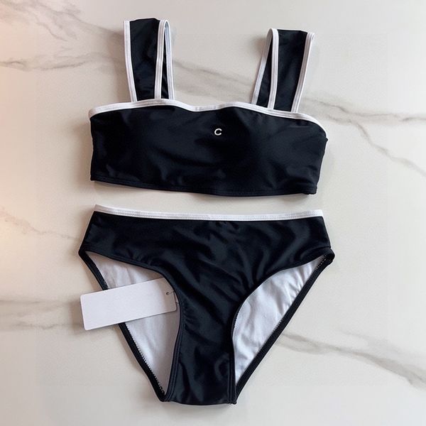 designer summer fashion sun beach women's swimwear high-end brand c high waist strap bikini letter swimsuits low waist sets vacation bo, White;black
designer summer fashion sun beach women's swimwear high-end brand c high waist strap bikini letter swimsuits low waist sets vacation bo, White;black