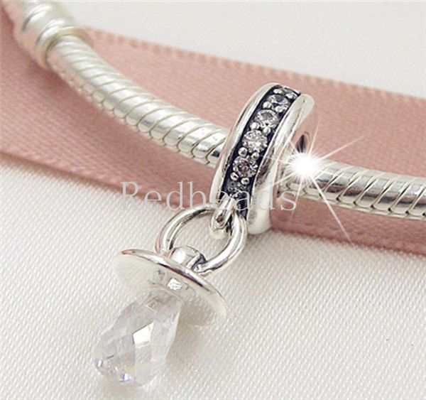 new 100% s925 sterling silver pacifier pendant dangle charm bead fits european style jewelry bracelets6163641, Black
new 100% s925 sterling silver pacifier pendant dangle charm bead fits european style jewelry bracelets6163641, Black