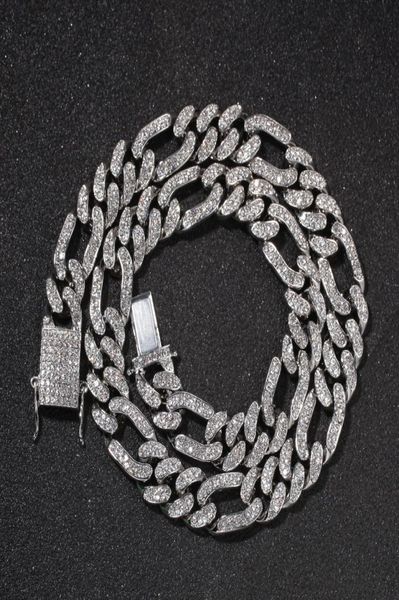 figaro chains necklace 13mm hiphop silvergold color iced out rhinestones cuban links necklaces jewelry mens hip hop jewelry3158310, Silver
figaro chains necklace 13mm hiphop silvergold color iced out rhinestones cuban links necklaces jewelry mens hip hop jewelry3158310, Silver