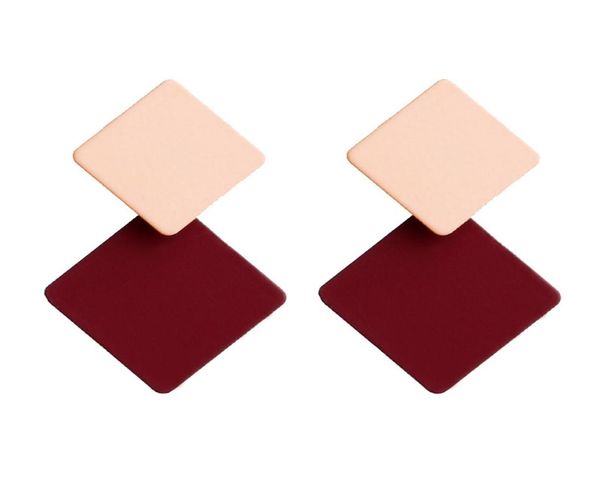 new paint geometric square earrings exaggerated fashion simple wild net red earrings retro cold wind female9086908, Silver
new paint geometric square earrings exaggerated fashion simple wild net red earrings retro cold wind female9086908, Silver