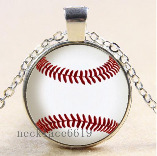 10pcs baseball chain necklacechristmas birthday giftcabochon glass necklace silverbronzeblack fashion jewelry pendant a5642232131, Silver
10pcs baseball chain necklacechristmas birthday giftcabochon glass necklace silverbronzeblack fashion jewelry pendant a5642232131, Silver