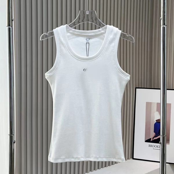 women's designer black loews knitted t-shirt embroidered vest yoga tank sports tank loews mens loews man tees for spring summer autum, White
women's designer black loews knitted t-shirt embroidered vest yoga tank sports tank loews mens loews man tees for spring summer autum, White