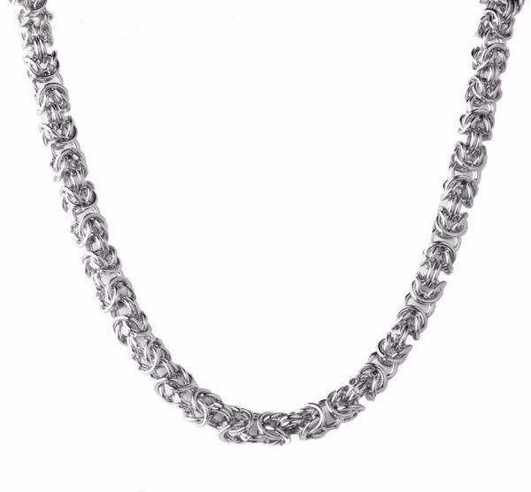 men039s cool stainless steel silver color round byzantine chain necklace or bracelet 6mm 8mm 10mm wide 22 inches1111904
men039s cool stainless steel silver color round byzantine chain necklace or bracelet 6mm 8mm 10mm wide 22 inches1111904