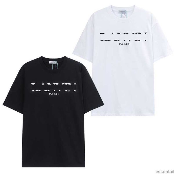 2023 lanvins designer men's t-shirts luxury embroidery letter short sleeve crewneck tees casual cotton tees sports t shirts women', White;black
2023 lanvins designer men's t-shirts luxury embroidery letter short sleeve crewneck tees casual cotton tees sports t shirts women', White;black
