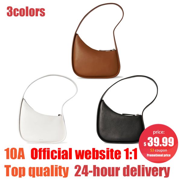 the row half moon handbag men genuine leather travel shoulder pochette bag luxurys designer hobo underarm tote bags women cross body cosmeti
the row half moon handbag men genuine leather travel shoulder pochette bag luxurys designer hobo underarm tote bags women cross body cosmeti