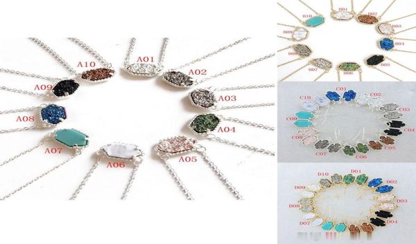 druzy necklaces dangle earring set for women geometric natural drusy stone pendant charm chains female fashion jewelry6797931, Silver
druzy necklaces dangle earring set for women geometric natural drusy stone pendant charm chains female fashion jewelry6797931, Silver