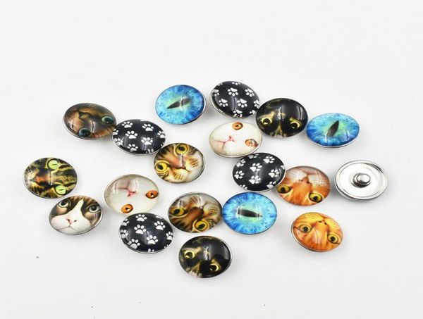 mixed cat eye paw glass snap button charm for glass cabochons jewelry fit ginger snap ringnecklace women jewelry1681446, Bronze;silver
mixed cat eye paw glass snap button charm for glass cabochons jewelry fit ginger snap ringnecklace women jewelry1681446, Bronze;silver