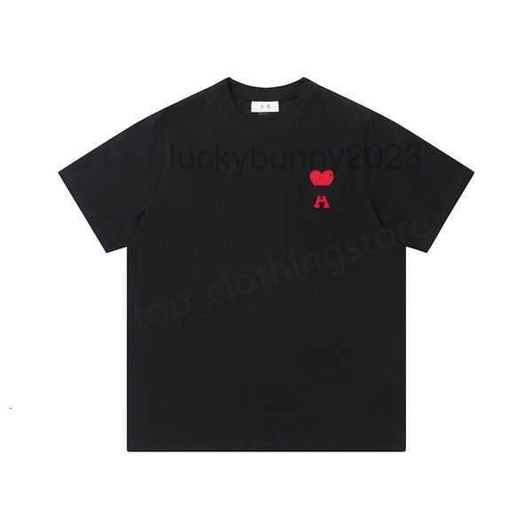 designer amis mens women t shirts short sleeve summer fashion brand luxurys leisure loose tide cottons heart lovers clothing size s-xl 56ztg, White;black
designer amis mens women t shirts short sleeve summer fashion brand luxurys leisure loose tide cottons heart lovers clothing size s-xl 56ztg, White;black