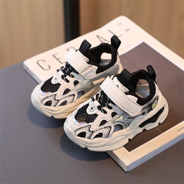 summer new children's sandals boys hollow breathable sneakers girls fashion casual shoes, Black
summer new children's sandals boys hollow breathable sneakers girls fashion casual shoes, Black