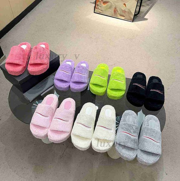 furry slide sandals wool platform slippers designer women slippers winter fluffy furry scuffs letter sandals fuzzy flip flops, Black
furry slide sandals wool platform slippers designer women slippers winter fluffy furry scuffs letter sandals fuzzy flip flops, Black
