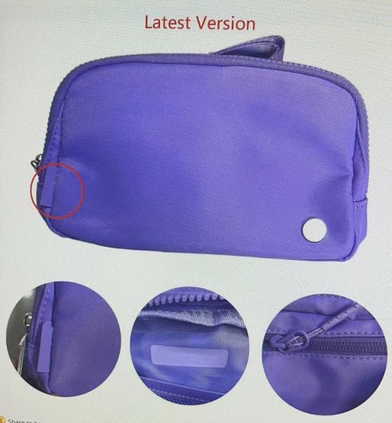 new lu belt bag official models ladies sports waist bag outdoor messenger chest 1l capacity with brand logo upgrade silicone label and plush
new lu belt bag official models ladies sports waist bag outdoor messenger chest 1l capacity with brand logo upgrade silicone label and plush