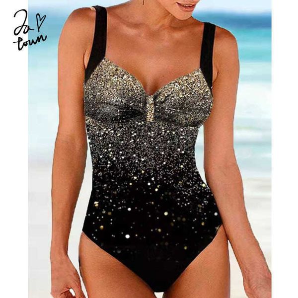 women's swimwear one piece swimsuits women plus size xxxl twinkle print swimwear female bodysuit bathing suit beach wear women swimming, White;black
women's swimwear one piece swimsuits women plus size xxxl twinkle print swimwear female bodysuit bathing suit beach wear women swimming, White;black