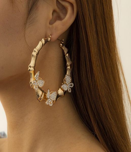 european and american exaggerated large ring full of diamond small butterfly earrings female hip hop simple geometric bamboo jewel6905012, Golden;silver
european and american exaggerated large ring full of diamond small butterfly earrings female hip hop simple geometric bamboo jewel6905012, Golden;silver