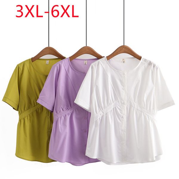 women's plus size tshirt 2023 ladies spring summer for women large short sleeve oneck button purple tshirt 3xl 4xl 5xl 6xl 230625, Black
women's plus size tshirt 2023 ladies spring summer for women large short sleeve oneck button purple tshirt 3xl 4xl 5xl 6xl 230625, Black