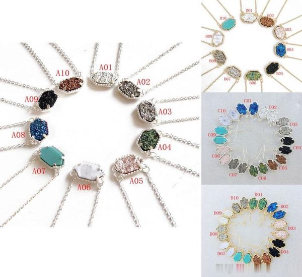 druzy necklaces dangle earring set for women geometric natural drusy stone pendant charm chains female fashion jewelry3512085, Silver
druzy necklaces dangle earring set for women geometric natural drusy stone pendant charm chains female fashion jewelry3512085, Silver