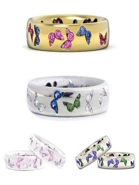 fashion creative butterfly colorful wedding rings for women elegant multicolor zircon glamour ring jewelry girl gift bijoux6972425, Silver
fashion creative butterfly colorful wedding rings for women elegant multicolor zircon glamour ring jewelry girl gift bijoux6972425, Silver