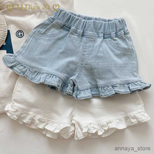 pantskirt 2-8years old baby girls shorts 2023 new summer fashion elastic waist ruffles pants children's kids girl short r230626, Blue
pantskirt 2-8years old baby girls shorts 2023 new summer fashion elastic waist ruffles pants children's kids girl short r230626, Blue