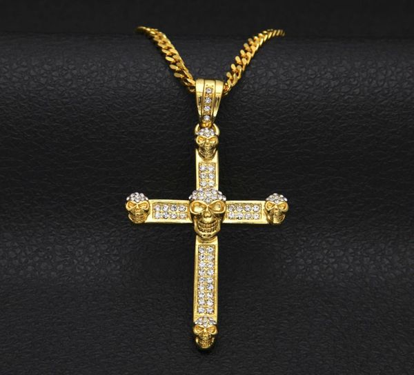 personality men hiphop necklace fashion jewelry crystal skull cross pendants necklaces chokers gothic punk party gifts for men nl7683685, Silver
personality men hiphop necklace fashion jewelry crystal skull cross pendants necklaces chokers gothic punk party gifts for men nl7683685, Silver