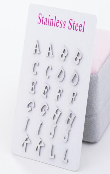 factory a z stud initial for women stainless steel letter earrings birthday jewelry1492579, Golden;silver
factory a z stud initial for women stainless steel letter earrings birthday jewelry1492579, Golden;silver