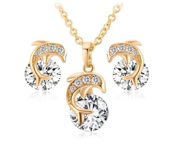 kids jewelry sets 18k yellow gold plated crystals cz cluster cute dolphin stud earrings 18quot chain pendant necklace for childr9409784, Silver
kids jewelry sets 18k yellow gold plated crystals cz cluster cute dolphin stud earrings 18quot chain pendant necklace for childr9409784, Silver