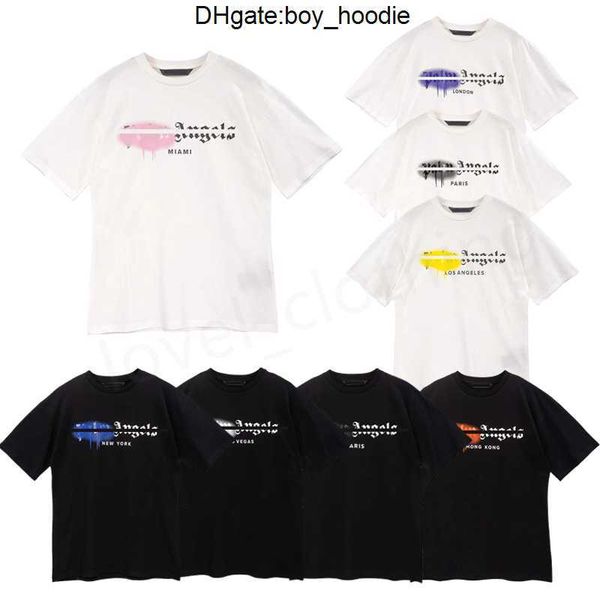 mens women t shirts designer palms short sleeve summer fashion brand angle leisure loose tide cottons spray print luxurys clothing size s-x, White;black
mens women t shirts designer palms short sleeve summer fashion brand angle leisure loose tide cottons spray print luxurys clothing size s-x, White;black