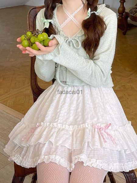 houzhou kawaii mini skirt for women 2023 summer white preppy style sweet cute bow ruffles patchwork short skirt japanese lolita l230621, Black
houzhou kawaii mini skirt for women 2023 summer white preppy style sweet cute bow ruffles patchwork short skirt japanese lolita l230621, Black