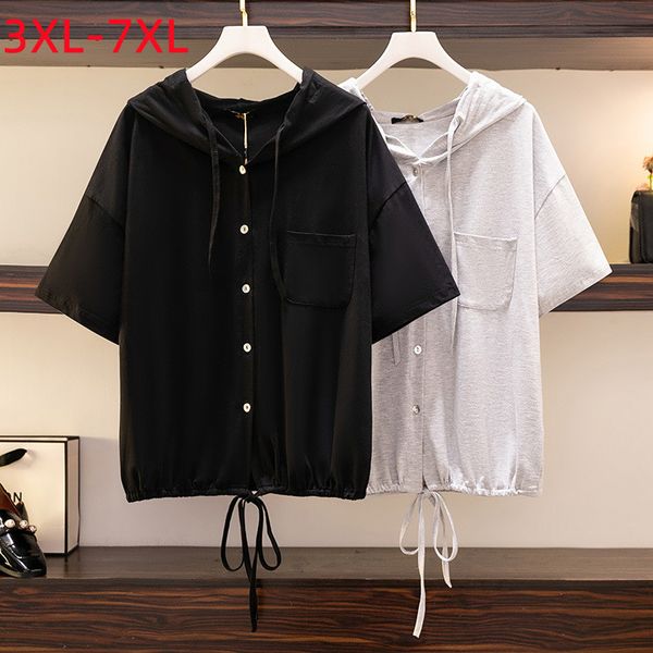 women's plus size tshirt summer hoodie for women large tshirt short sleeve loose black cotton letter 3xl 4xl 5xl 6xl 7xl 230625
women's plus size tshirt summer hoodie for women large tshirt short sleeve loose black cotton letter 3xl 4xl 5xl 6xl 7xl 230625