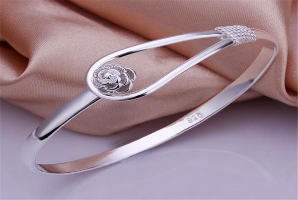 925 silver women bangles bracelet jewelry rose style bangle jewelry fit wedding gift selling 170628111428019, Golden;silver
925 silver women bangles bracelet jewelry rose style bangle jewelry fit wedding gift selling 170628111428019, Golden;silver