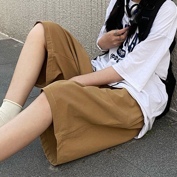 men's shorts summer solid oversize loose s over knee overalls cotton for men and women simplicity casual clothing 230625, White;black
men's shorts summer solid oversize loose s over knee overalls cotton for men and women simplicity casual clothing 230625, White;black