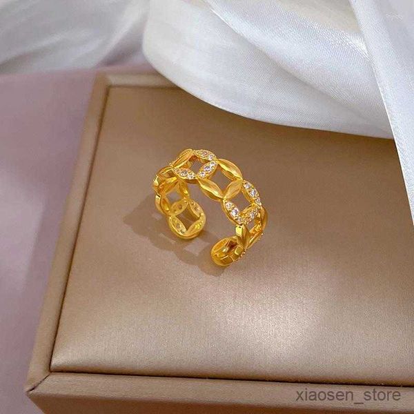 wedding rings rings rings gold plated link ring shining finger for women couple fine fashion jewelry drop r230626, Slivery;golden
wedding rings rings rings gold plated link ring shining finger for women couple fine fashion jewelry drop r230626, Slivery;golden