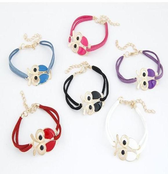 women039s charm leather bracelets retro animal owl decoration faux bangle bracelet for christmas new year gift5945726, Golden;silver
women039s charm leather bracelets retro animal owl decoration faux bangle bracelet for christmas new year gift5945726, Golden;silver