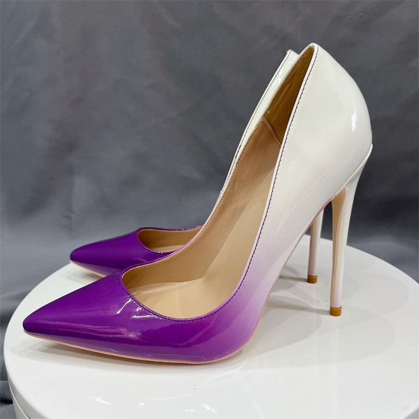 bright colorful gradient print woman toe pointed high heel ladies slip on stilettos pumps night club thin heel shoes, Black
bright colorful gradient print woman toe pointed high heel ladies slip on stilettos pumps night club thin heel shoes, Black